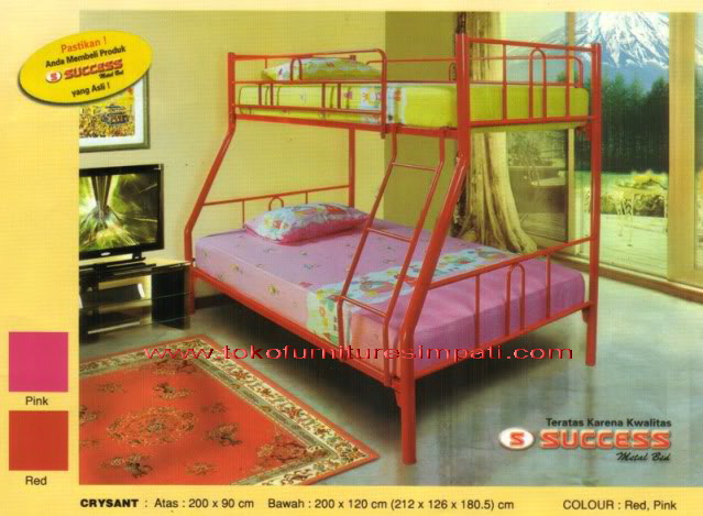 Ranjang besi susun tingkat - Bunk Bed Harga Termurah h