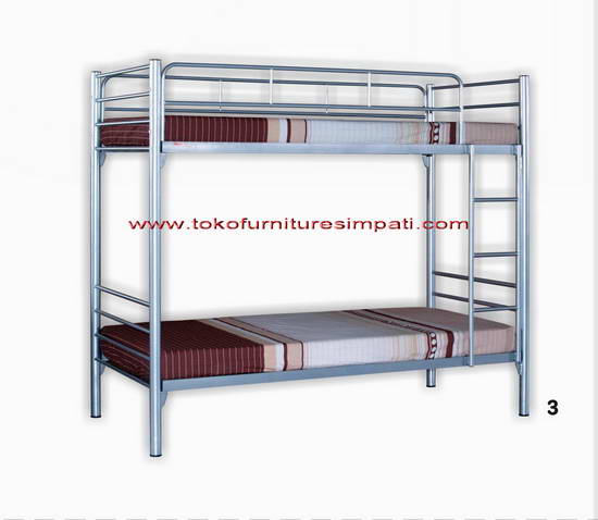 Ranjang besi susun tingkat - Bunk Bed Harga Termurah h